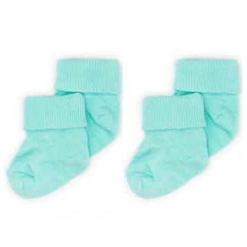 Novibaby Su Yeşili 2'li Bambu Bebek Çorap