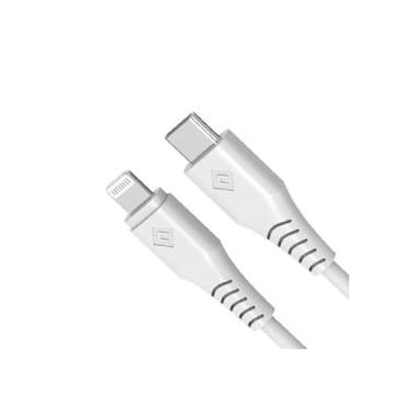 Novoo Type-C 1.2 m Beyaz IPhone Lightning Hızlı Şarj Kablosu