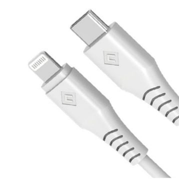 Novoo Type-C 1.2 m Beyaz IPhone Lightning Hızlı Şarj Kablosu