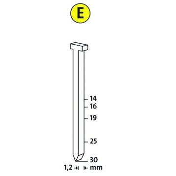 Novus E Tip J/14 1000'li Paket Çivi