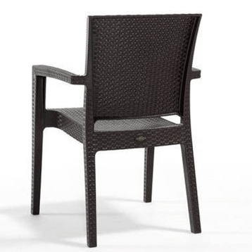 Novussi Paris Rattan Kahverengi 4 AdetSandalye