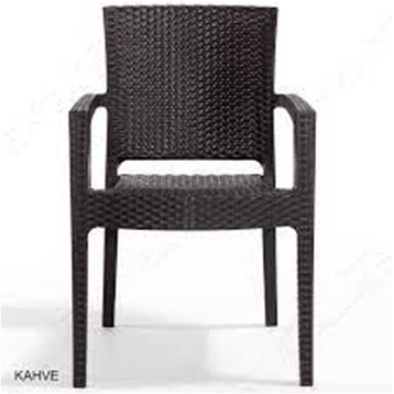 Novussi Paris Rattan Kahverengi 4 AdetSandalye