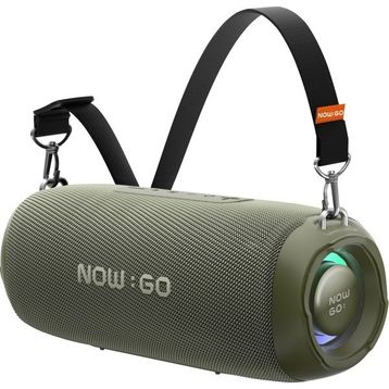 NowGo F8 40 W RGB Taşınabilir Kablosuz Yeşil Bluetooth Hoparlör
