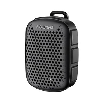 NowGo Lava Clip 5W Klipsli Su Geçirmez Taşınabilir Siyah Mini Bluetooth Hoparlör