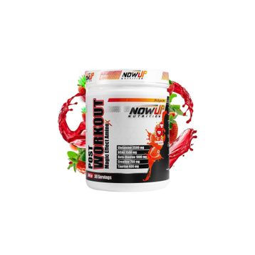 Nowup Nutrition Post Workout Magic Effect Çilek Aromalı 360 gr Amino Asit