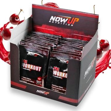 Nowup Nutrition Pre-Workout Incredible Effect Vişne Aromalı 12x30 gr Saşe Amino Asit
