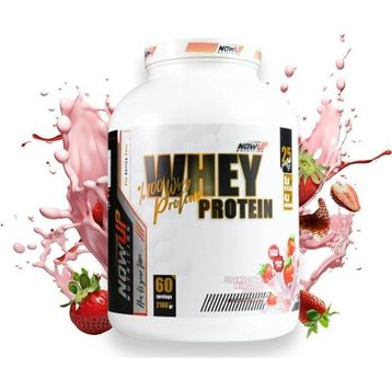 Nowup Whey Çilek Aromalı 2160 gr 60 Servis Protein Tozu