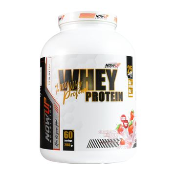 Nowup Whey Çilek Aromalı 2160 gr 60 Servis Protein Tozu