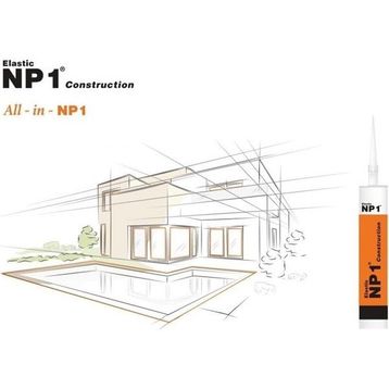 NP1 Construction MS Polimer Bazlı İzolasyon Kartuş 290 ml - Kristal Mastik ve Yapıştırıcı