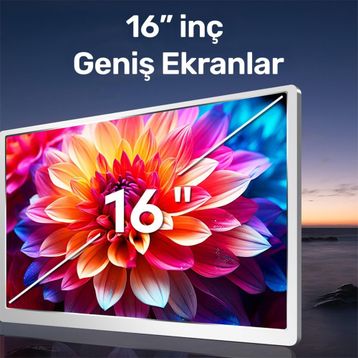 NPO NPM788 16 inç IPS Taşınabilir 3'lü Monitör