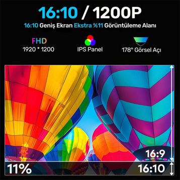 NPO NPM788 16 inç IPS Taşınabilir 3'lü Monitör