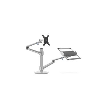 Npo STD7090S 10-27 Notebook Stand ve Kol Gümüş Amortisörsüz Vesa Monitör Tutucu