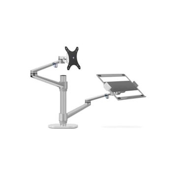 Npo STD7090S 10-27 Notebook Stand ve Kol Gümüş Amortisörsüz Vesa Monitör Tutucu