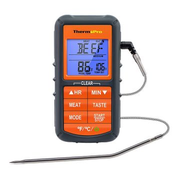 Npo Thermopro Tp06b Çelik Proplu Dijital Profesyonel Gıda Pişirme Termometresi