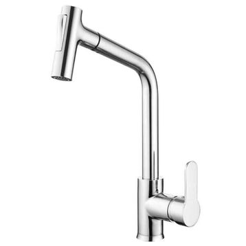 Nsk Magestic N2041302 Pull-Out Eviye Mutfak Bataryası Krom
