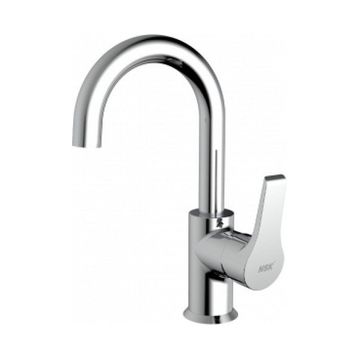 NSK N4013402 Visia Plus Kuğu Krom Lavabo Bataryası