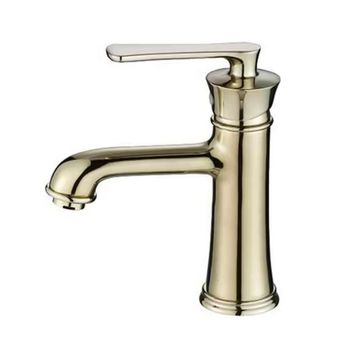 NSK Siempre Tek Gövde Altın Lavabo Bataryası