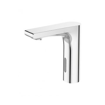 NSK Tek Su Girişli / Elektrikli+Pilli Krom N2100702 Fotoselli Lavabo Bataryası