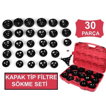 NT Tools 30 Parça Kapak Tip Filtre Sökme Seti