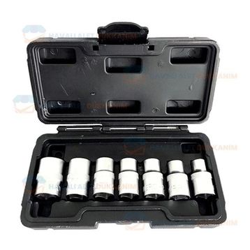 NT Tools NCSET81 CRV E Tipi Torx 7 Parça 1/2 inç Lokma Seti