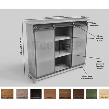 Ntconcept 140x180x41 cm Dolap