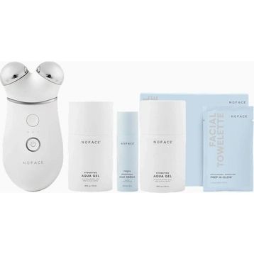 NuFACE Trinity+ Akıllı Mikro Akım Yüz Sıkılaştırıcı Seyahat Seti