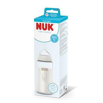 NUK First Choice Denizatı 240 ml Cam Biberon