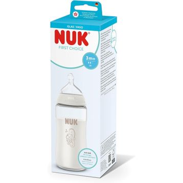 NUK First Choice Denizatı 240 ml Cam Biberon