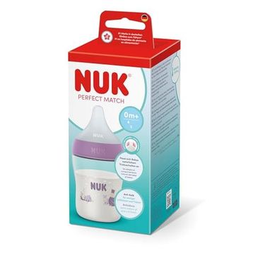 NUK Perfect Match Hipopotam 150 ml PP Biberon