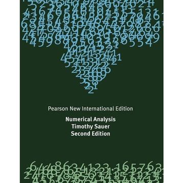 Numerical Analysis - Pearson New International Edition - Kolektif