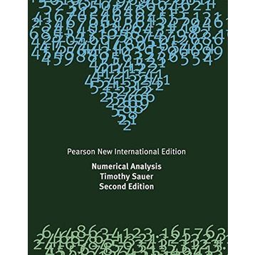 Numerical Analysis - Pearson New International Edition - Kolektif