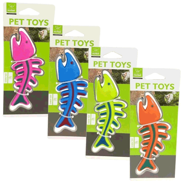 Nunbell 12 cm Plastik Balık Şekilli Kemik