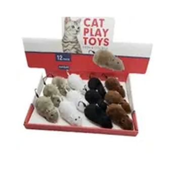Nunbell Kurmalı Fare Kedi Oyuncağı