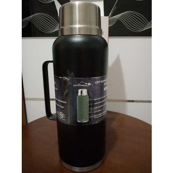 Nurgaz Campout 2600 ml Çift Katmanlı Haki Termos