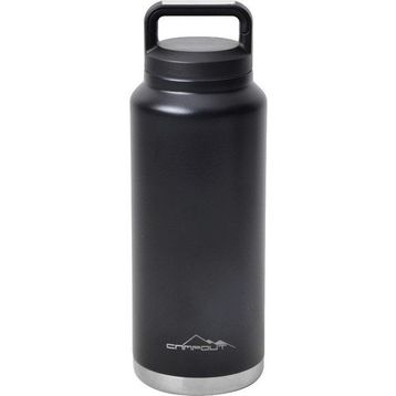 Nurgaz Campout Çift Katmanlı Siyah 1000 ml Termos