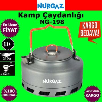 Nurgaz NG-198 Kamp Çaydanlığı