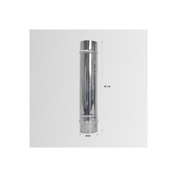 Nurgaz NG PSB-B Paslanmaz 40 cm Soba Bacası