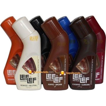 Nuri Leflef Kahverengi 75 ml Likit Ayakkabı Boyası