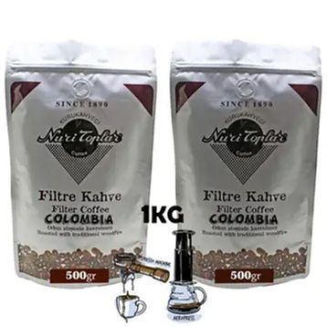 Nuri Toplar Filtre Kahve Colombia Supremo 1000 gr