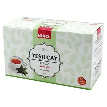 Nurs 20'li Süzen Poşet Yeşil Çay Bitki Çayı