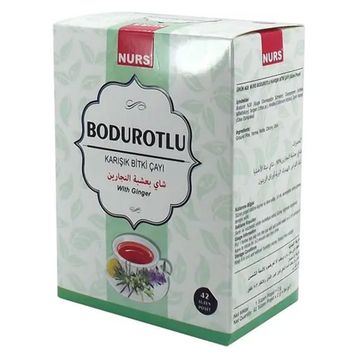 Nurs Bodur Otlu Karışık Bitki 42 gr Süzen Poşet Çay
