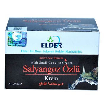 Nurs Lokman Hekim 100 ml Elder Salyangoz Özlü Krem