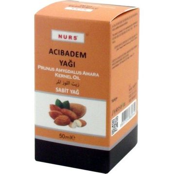 Nurs Lokman Hekim 50 ml Acı Badem Yağı