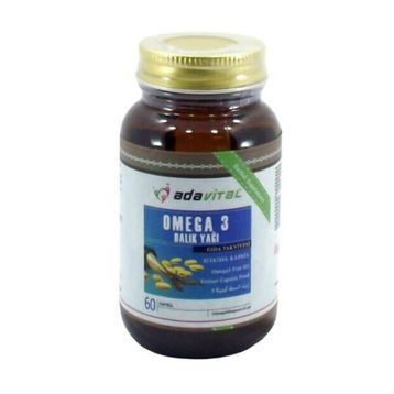 Nurs Lokman Hekim Adavital Omega 3 60 Kapsül Balık Yağı