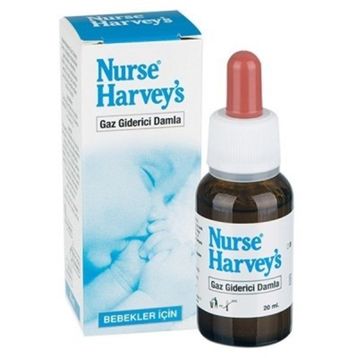 Nurse Harveys 20 ml Bitkisel Gaz Giderici Damla