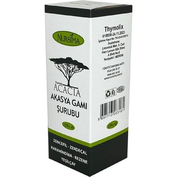 Nursima 125 ml Akasya Gamı Şurubu