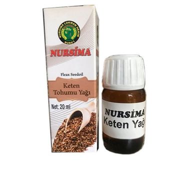 Nursima 20 ml Keten Tohumu Yağı