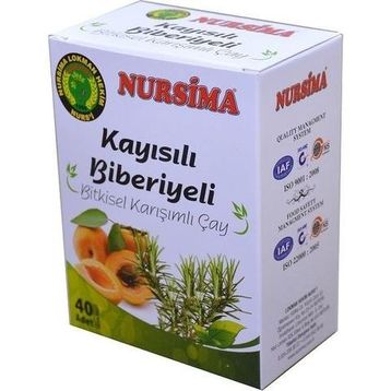 Nursima 40'lı Kayısılı Biberiye Çayı