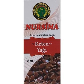 Nursima 50 ml Keten Tohumu Yağı