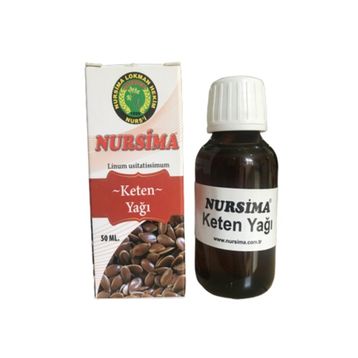 Nursima 50 ml Keten Tohumu Yağı